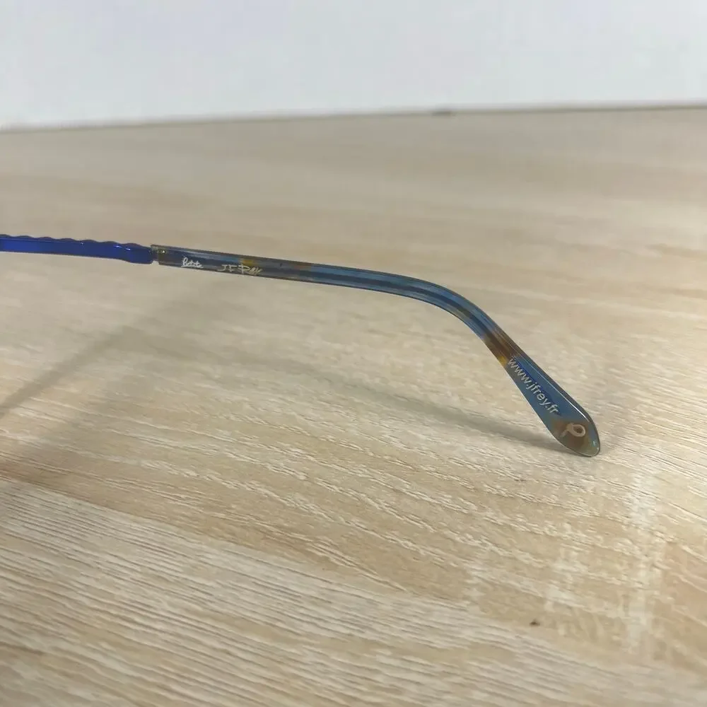 JF Rey PA065 2505 Petite Blue Orange Eyeglasses 48-15-140 Excellent Cond